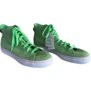 Adidas Originals Nizza Hi RFS Na-Kei Green White Shoes EF1032 Men's Sz 12 NEW